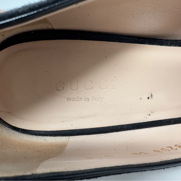 Gucci GG Marmont Fringe Loafer Pumps 38 - Picture 13 of 13